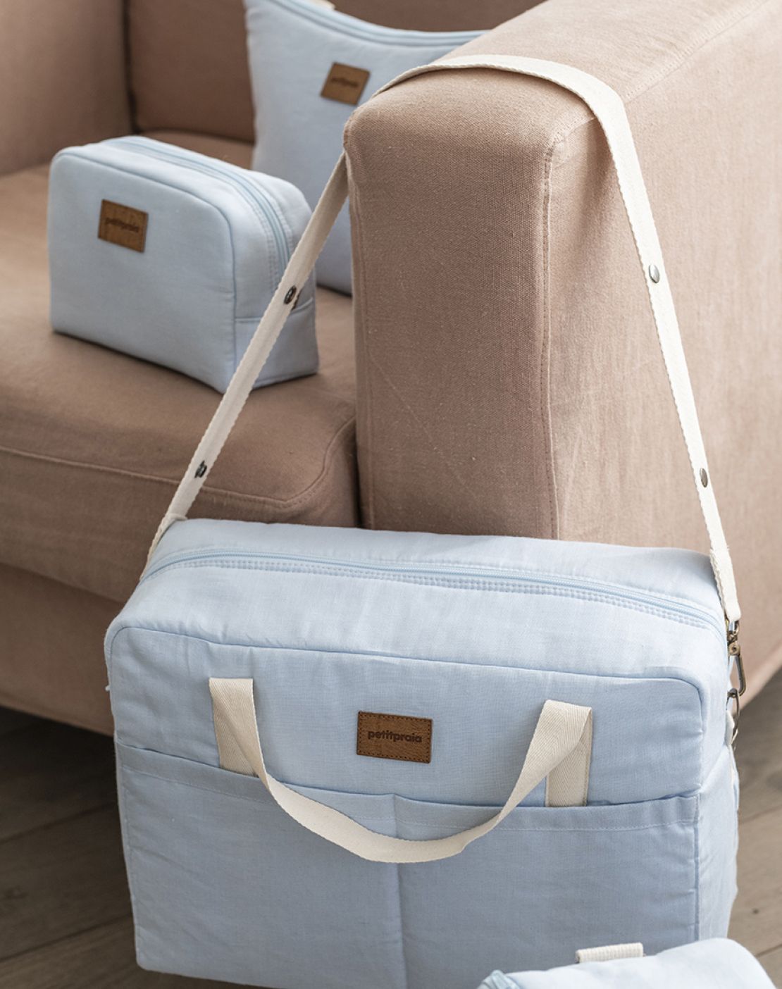 Bolso<br>LINO CELESTE