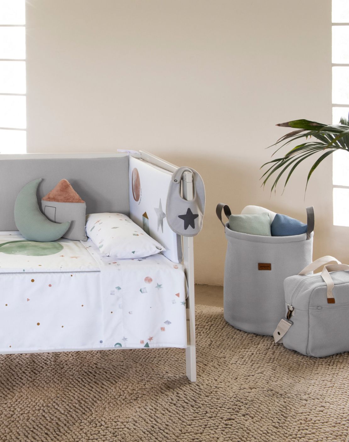 Cesta de almacenaje<br>WAFFLE PERLA