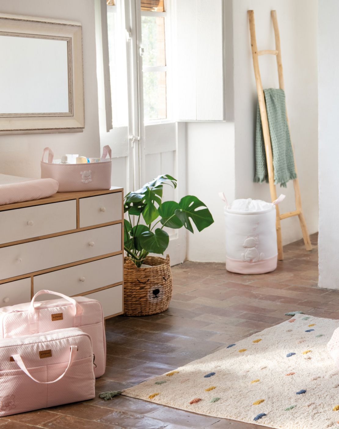 Cesta<br> TEDDY ROSA