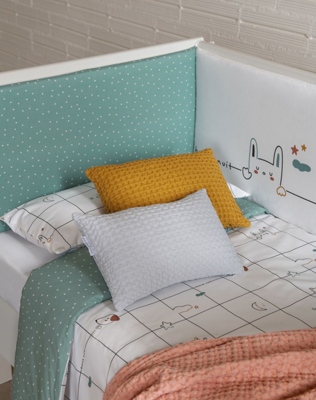 Cojín<br>WAFFLE MOSTAZA