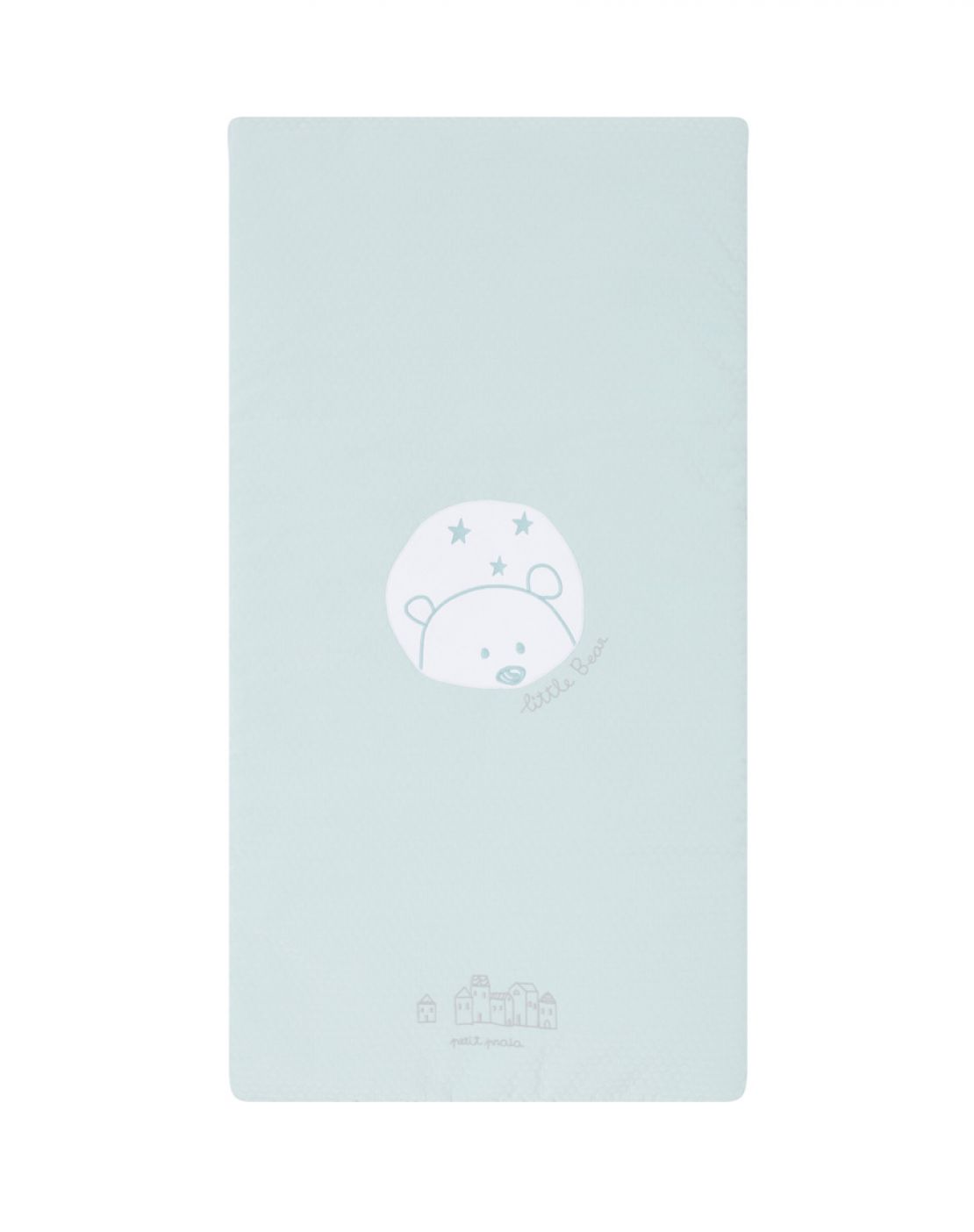 Colcha + protector cuna<br>BEAR MINT