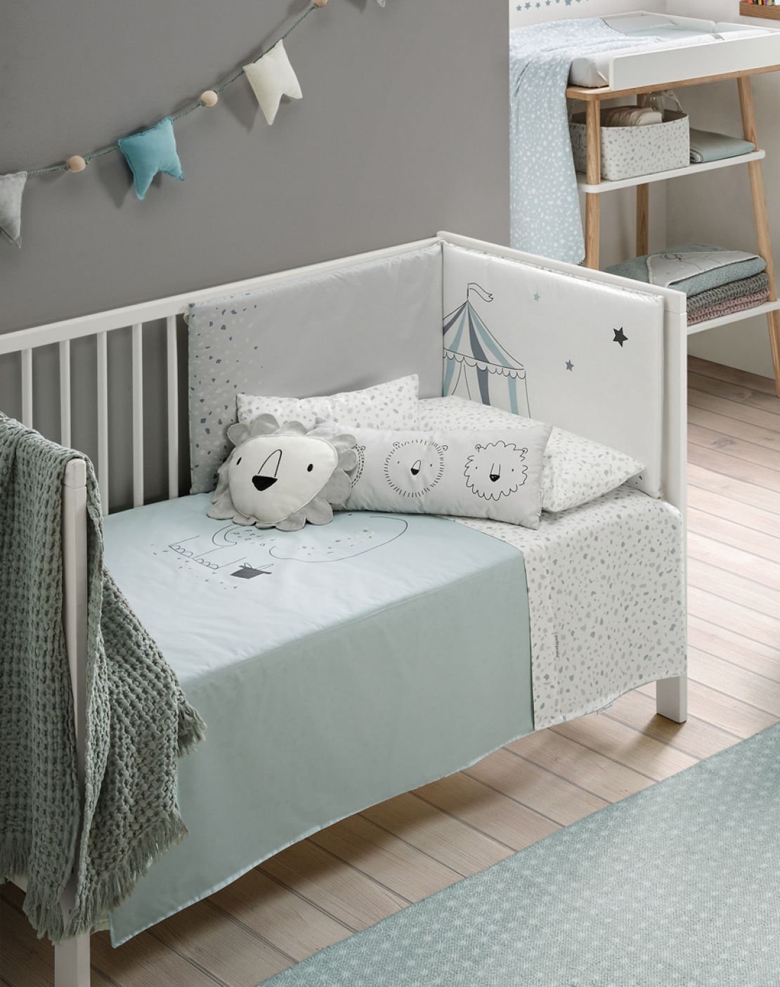 Colcha + protector cuna<br>CIRC