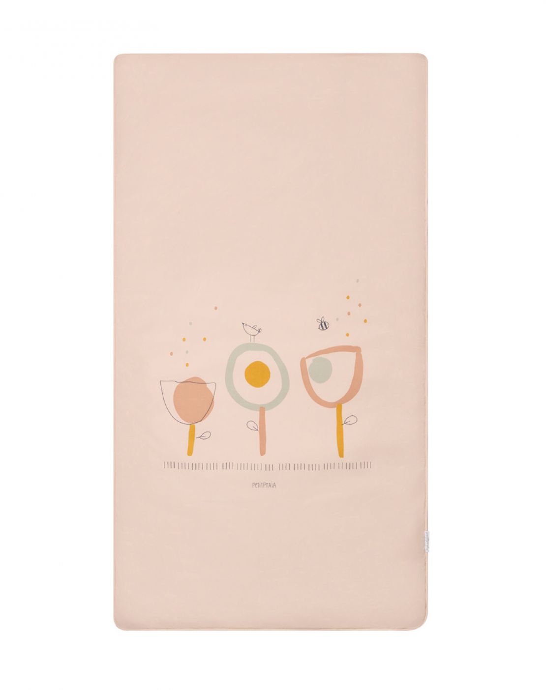 Colcha + protector cuna<br> GARDEN