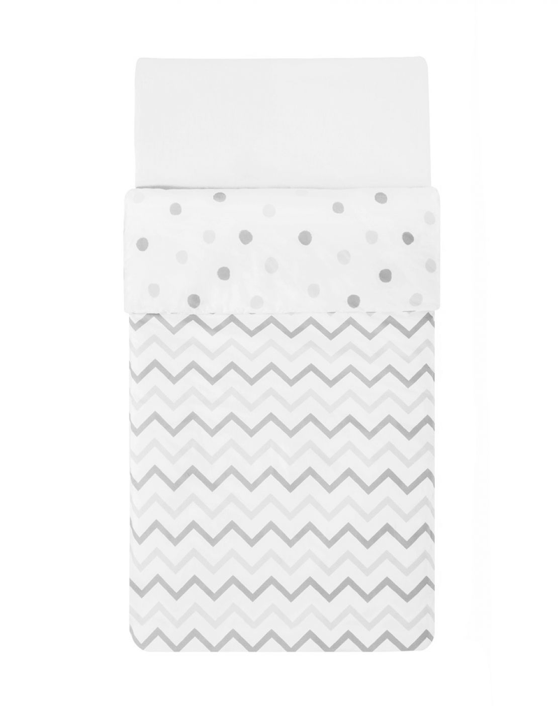 Colcha + protector cuna<br>NORDIC GRIS