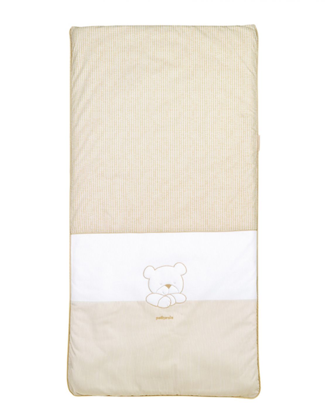 Colcha + protector cuna<br>ORSON BEIGE