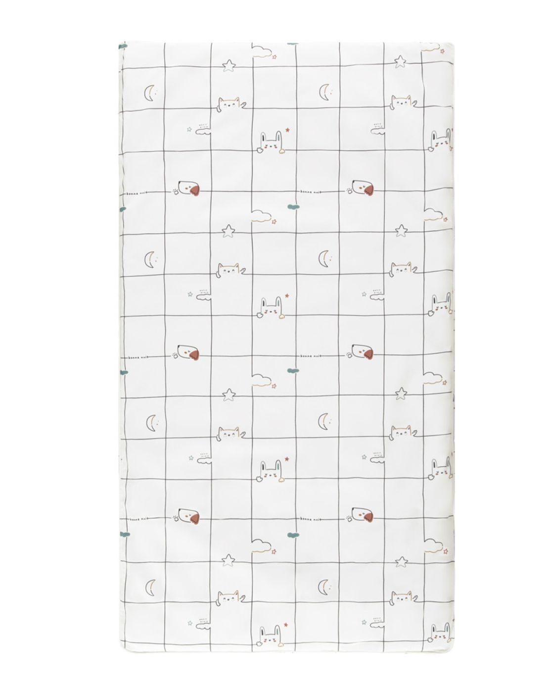 Colcha + protector cuna<br>HAPPY