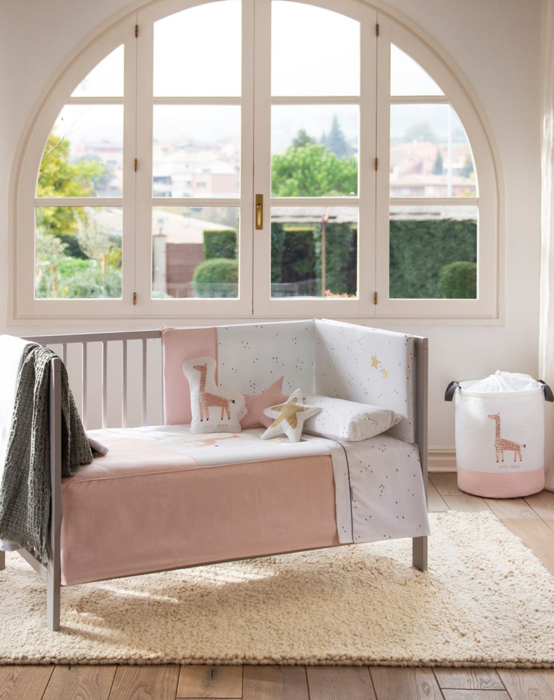 Funda nórdica cuna<br>RITA ROSA