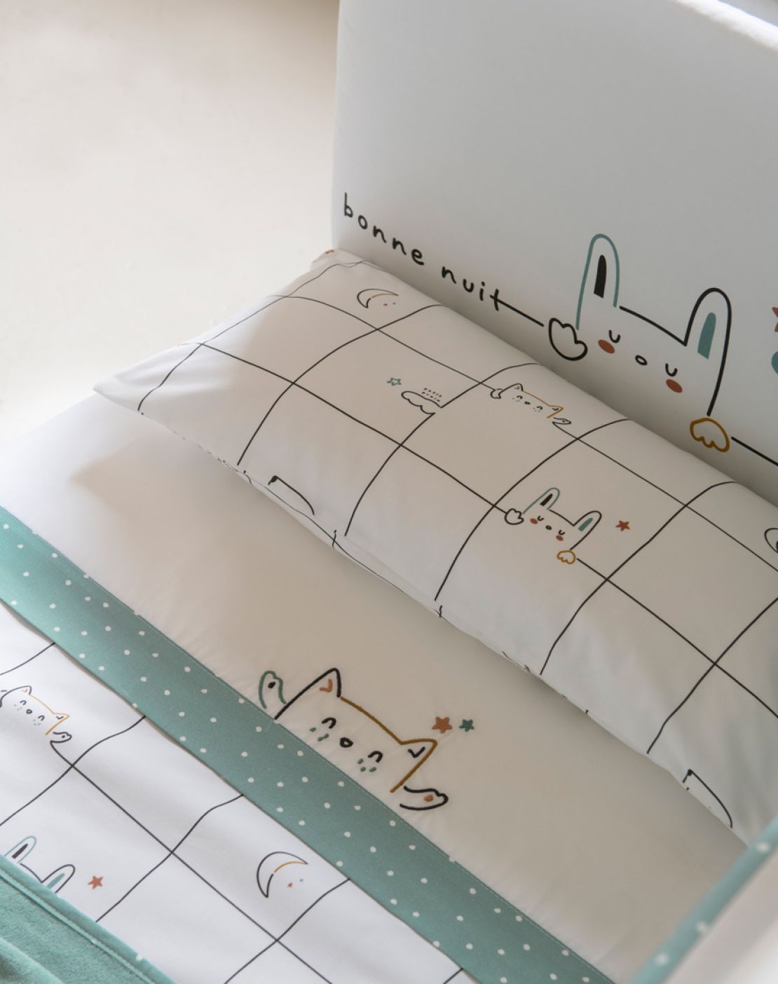 Funda nórdica cuna<br>HAPPY