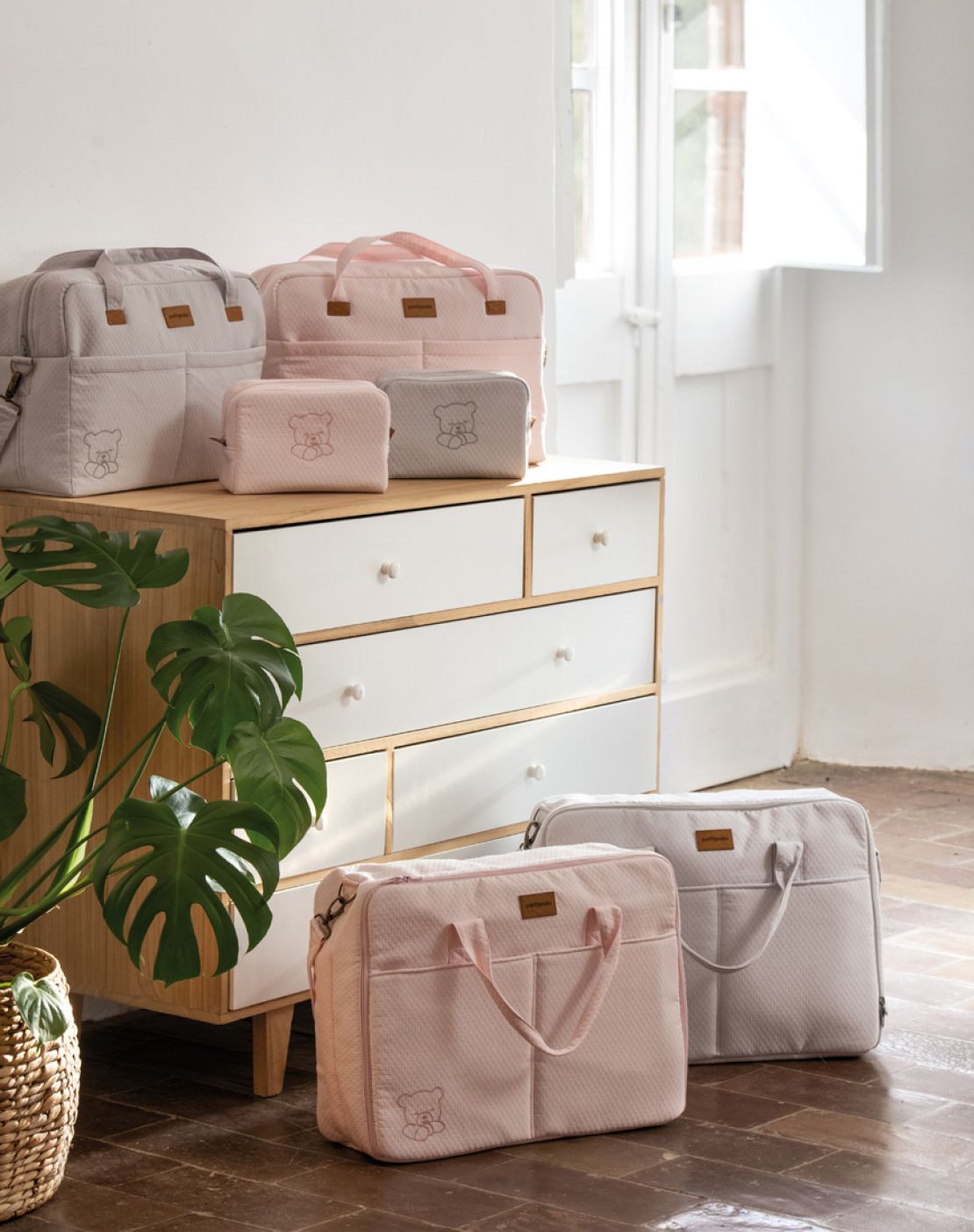 Maleta<br> TEDDY ROSA