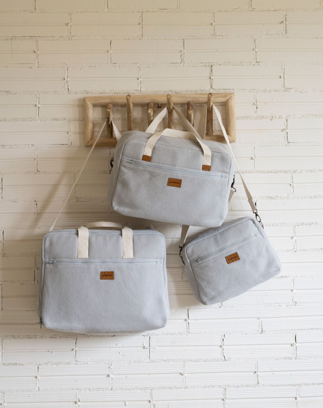 Maleta TRIP<br>WAFFLE GRIS