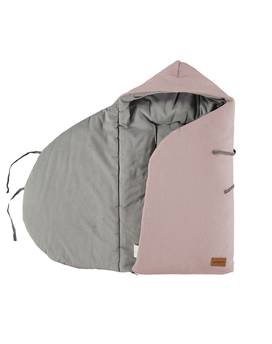 Saco capazo MOON<br>WAFFLE ROSA