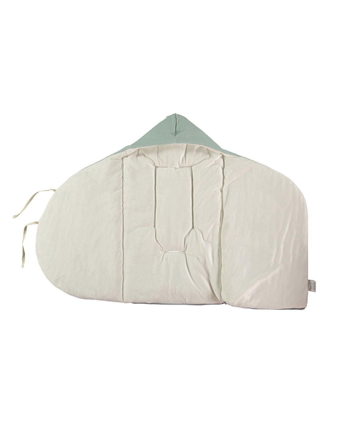 Saco capazo MOON<br>WAFFLE VERDE